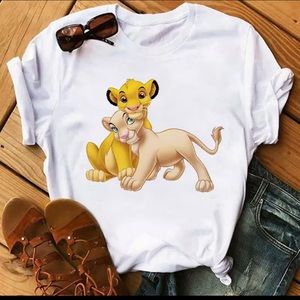 Women lion king , simba-tshirt
